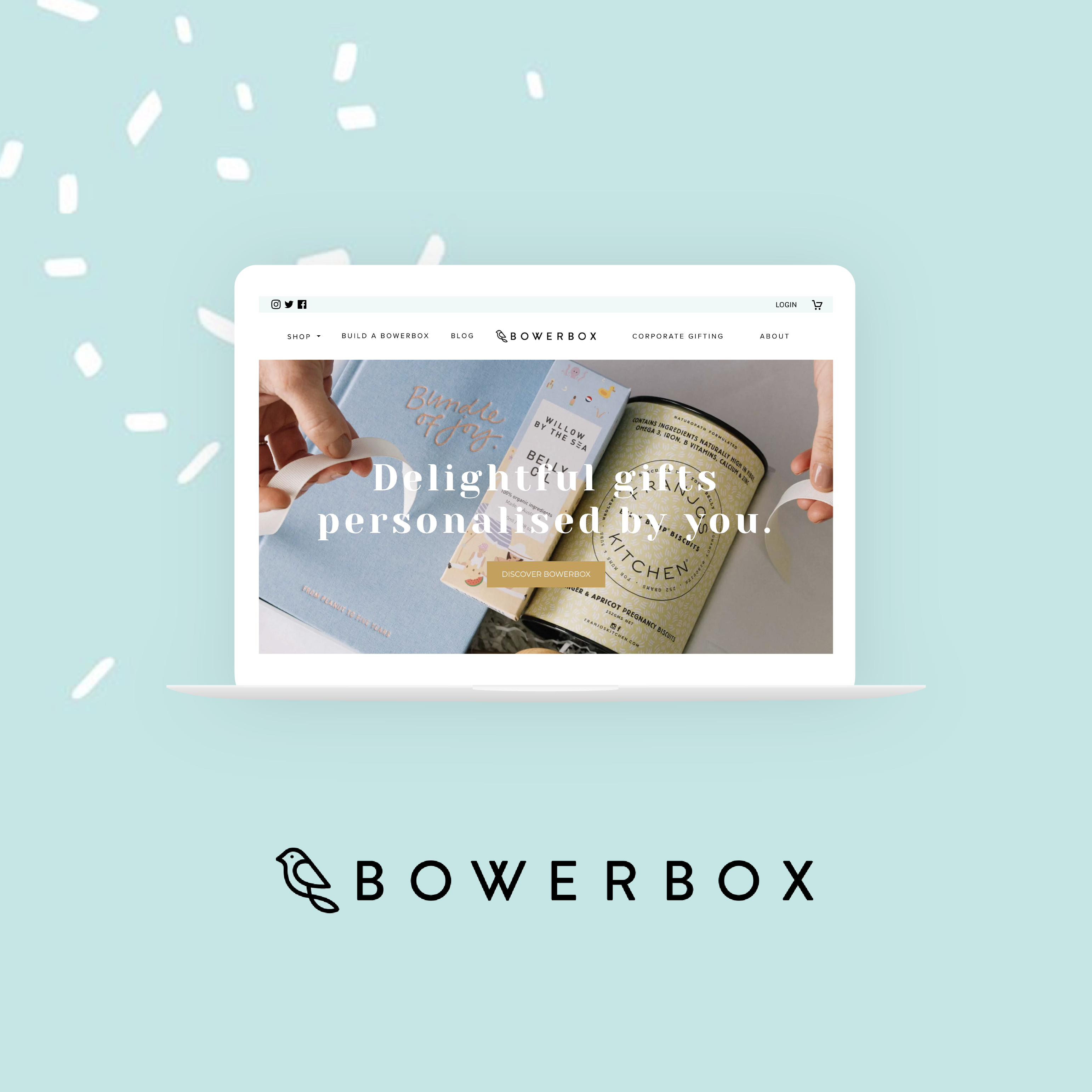 bowerbox web design case study, ecommerce platform